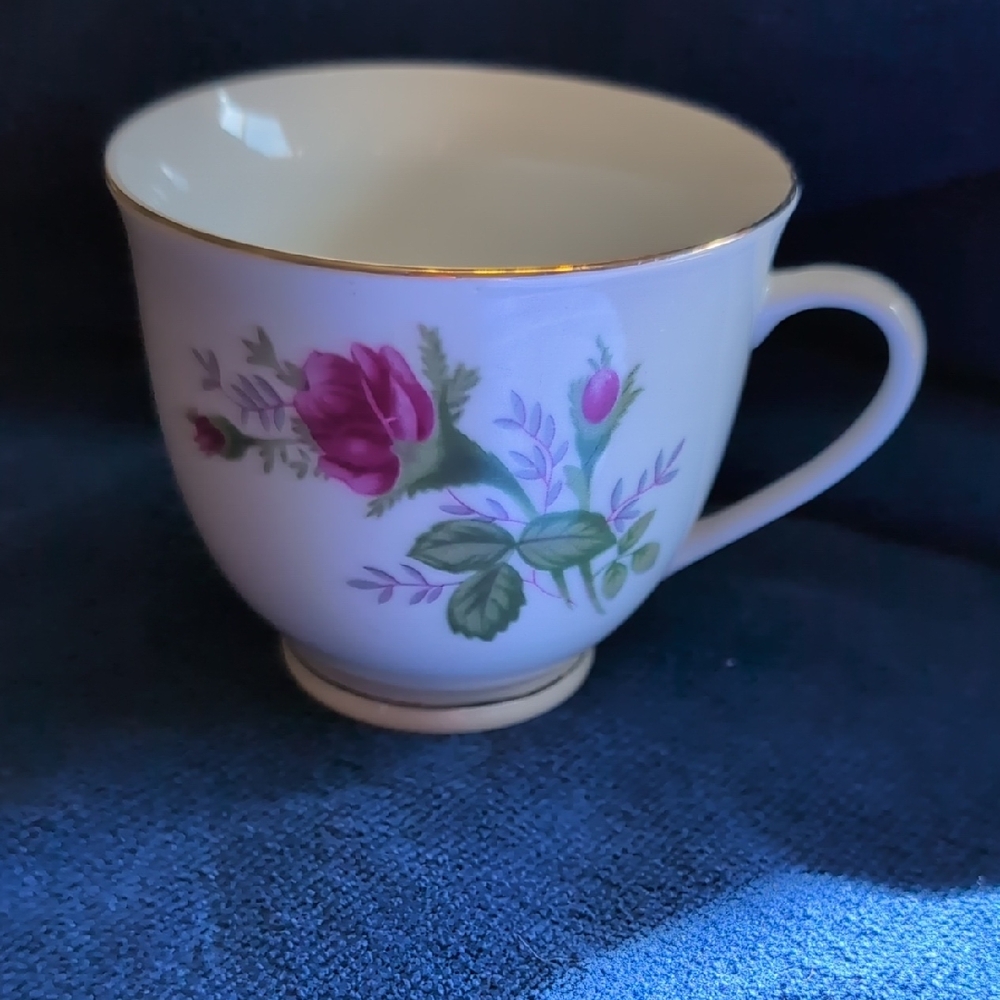 Floral Porcelain Teacup